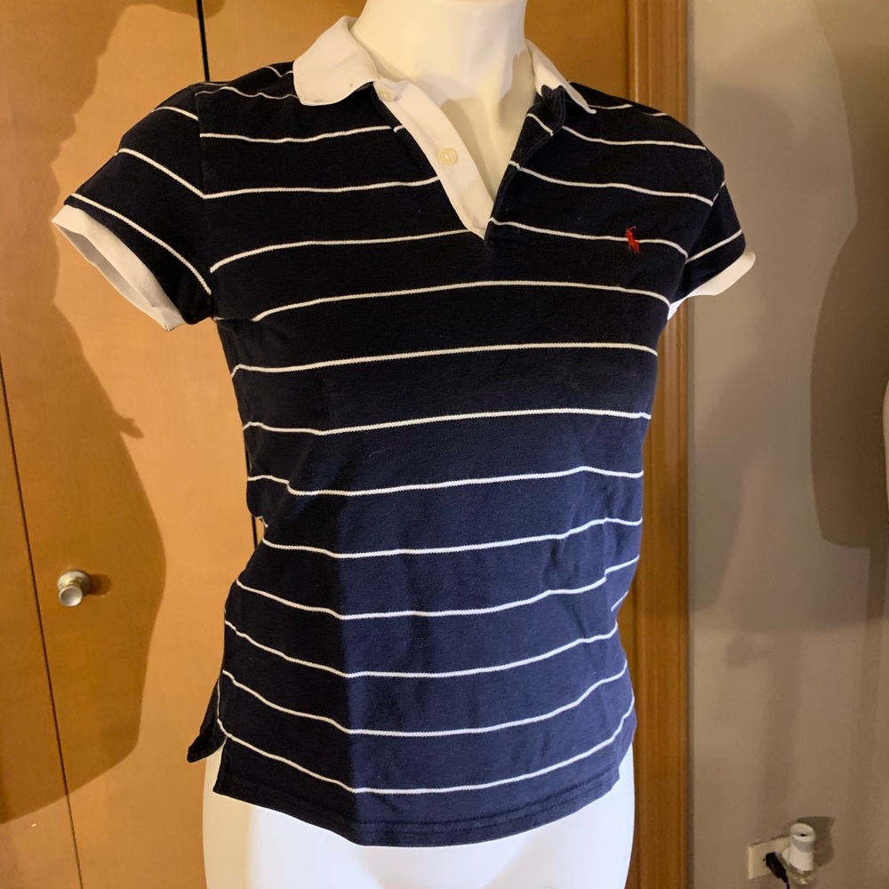Striped Ralph Lauren Sport Polo
